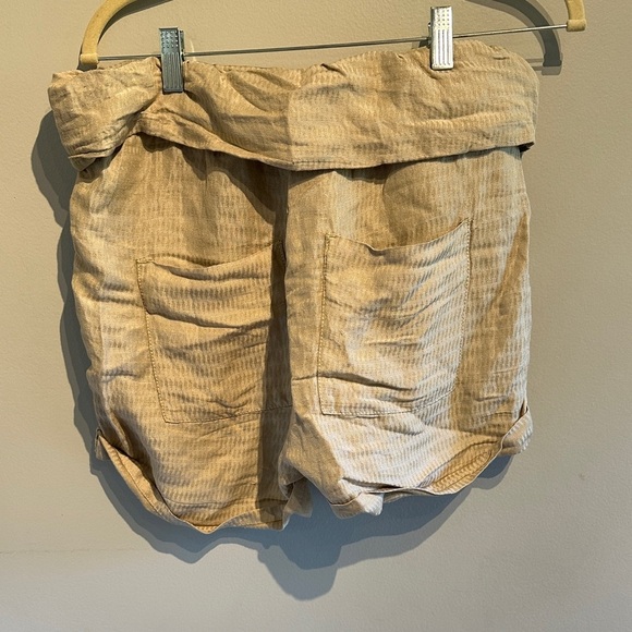 Free People High Waist Tan Shorts - Picture 2 of 7